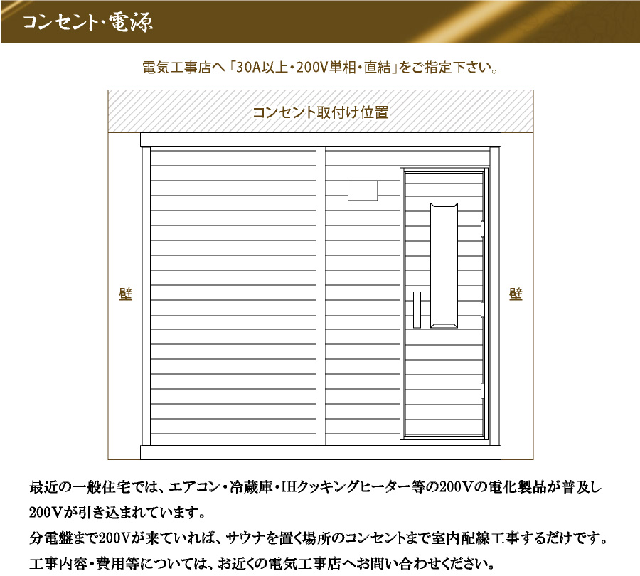 コンセント・電源