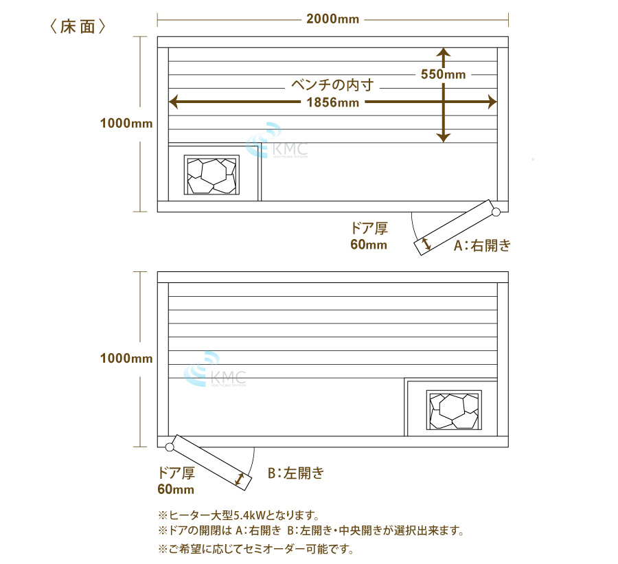 組み立て後の製品サイズ