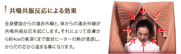共鳴共振反応による効果